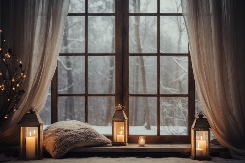 Cozy outdoor seating area